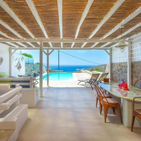 빌라 Pearl Of Lia Summer Breeze House 칼라파티스
